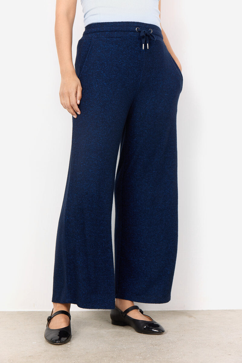 Biara 74 Byxa Dam Navy Melange Soyaconcept
