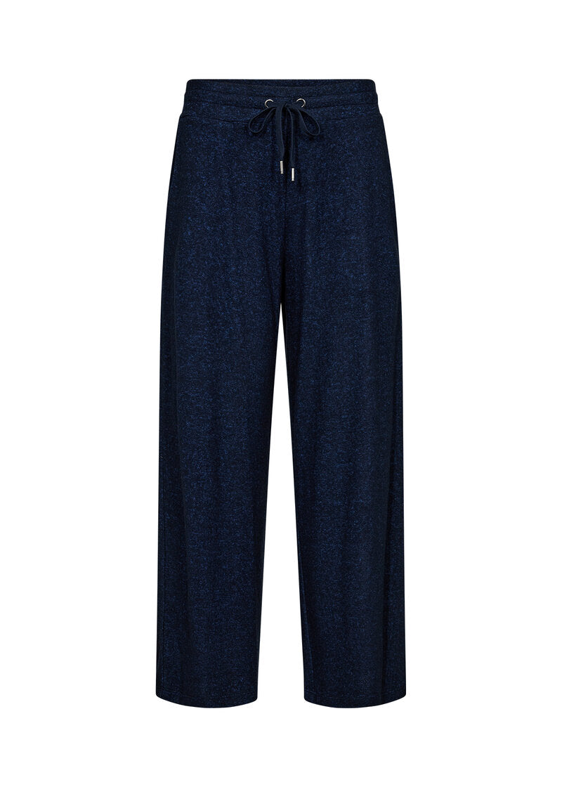 Biara 74 Byxa Dam Navy Melange Soyaconcept