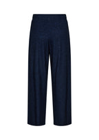 Biara 74 Trousers Women Navy Melange Soyaconcept