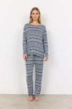 Biara Set Dam Flint Blue Melange Soyaconcept