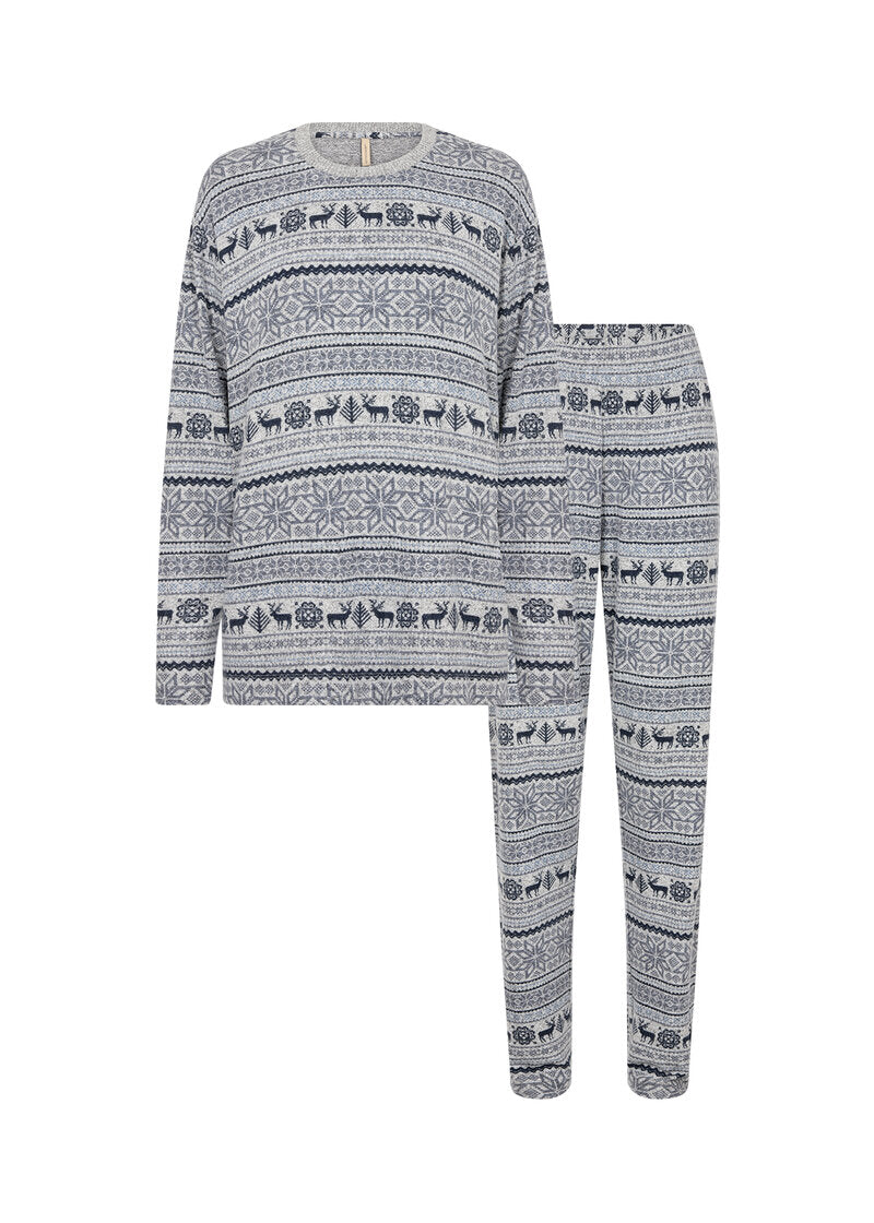 Biara Set Dam Flint Blue Melange Soyaconcept
