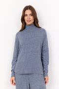 Biara Polotröja Dam Flint Blue Melange Soyaconcept