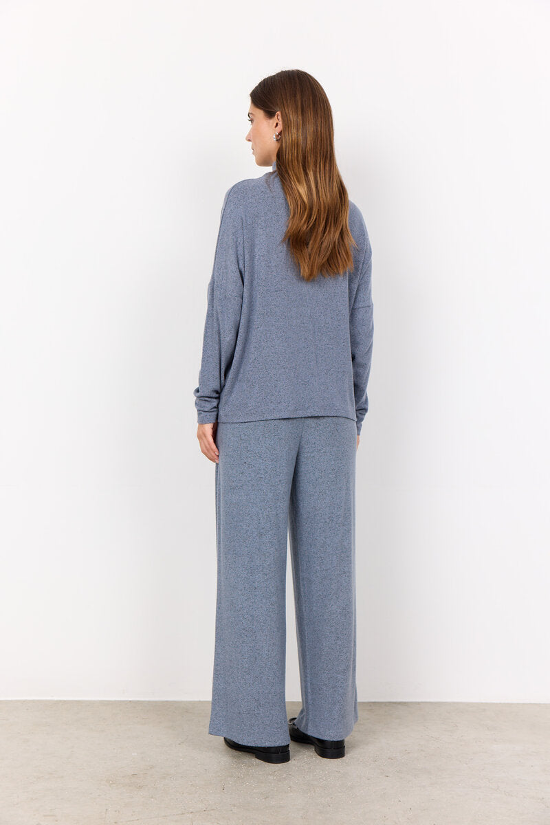 Biara Polotröja Dam Flint Blue Melange Soyaconcept