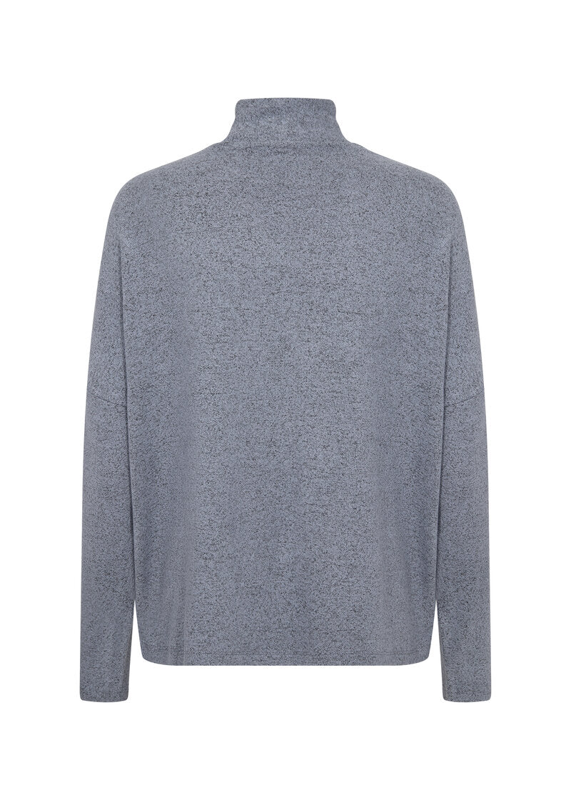 Biara Polotröja Dam Flint Blue Melange Soyaconcept
