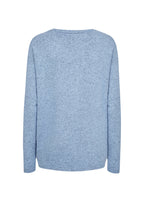 Biara Sweater Women Air Blue Melange Soyaconcept