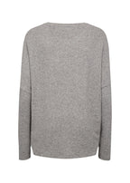 Biara Tröja Dam Med. Grey Melange Soyaconcept