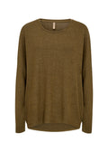 Biara Tröja Dam Misty Olive Melange Soyaconcept
