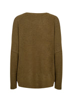 Biara Sweater Women Misty Olive Melange Soyaconcept
