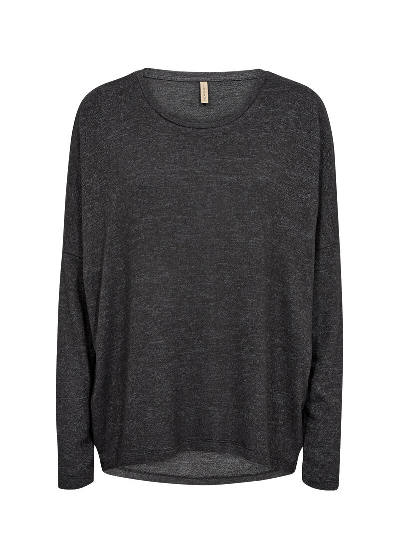 Biara Tröja Dam Shadow Grey Melange Soyaconcept