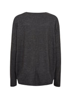 Biara Tröja Dam Shadow Grey Melange Soyaconcept