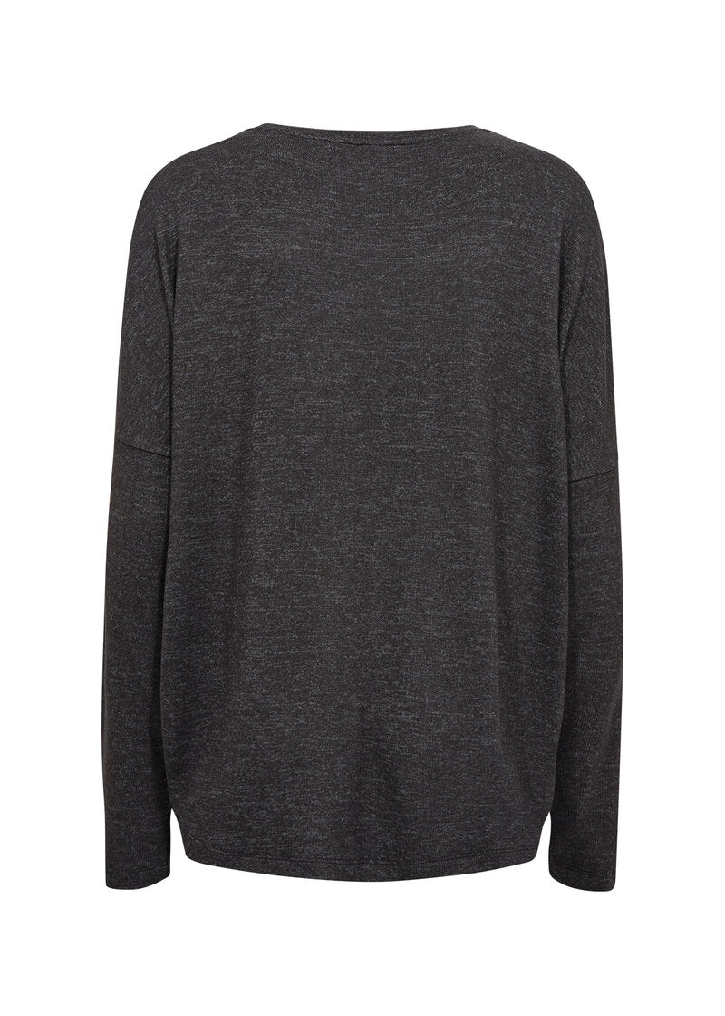 Biara Tröja Dam Shadow Grey Melange Soyaconcept