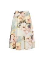 Carmen 3 Skirt Women Bok Choy Combi Soyaconcept