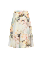 Carmen 3 Skirt Women Bok Choy Combi Soyaconcept