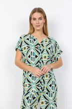 Cassiel 1 Blus Dam Frosty Spruce Combi Soyaconcept