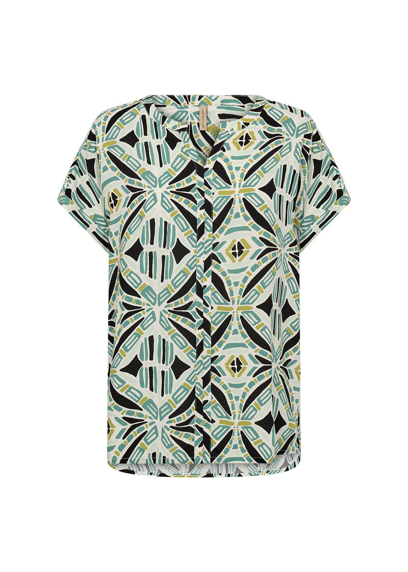 Cassiel 1 Blus Dam Frosty Spruce Combi Soyaconcept