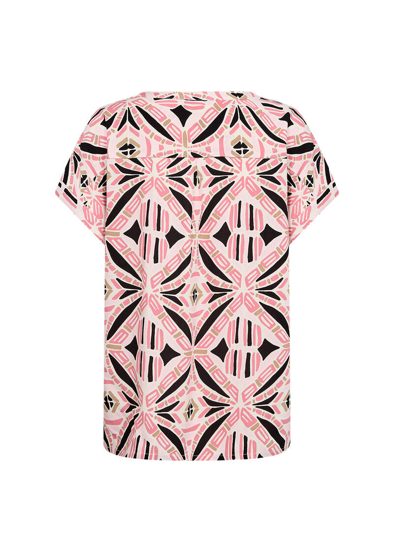 Cassiel 1 Blouse Women Rapture Rose Combi Soyaconcept