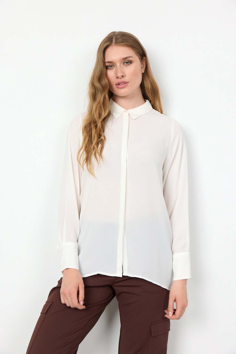 Cemre Skjorta Dam Offwhite Soyaconcept