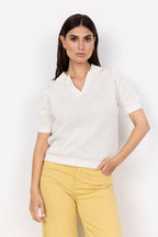 Denefa 3 Pullover Women Off White Soyaconcept