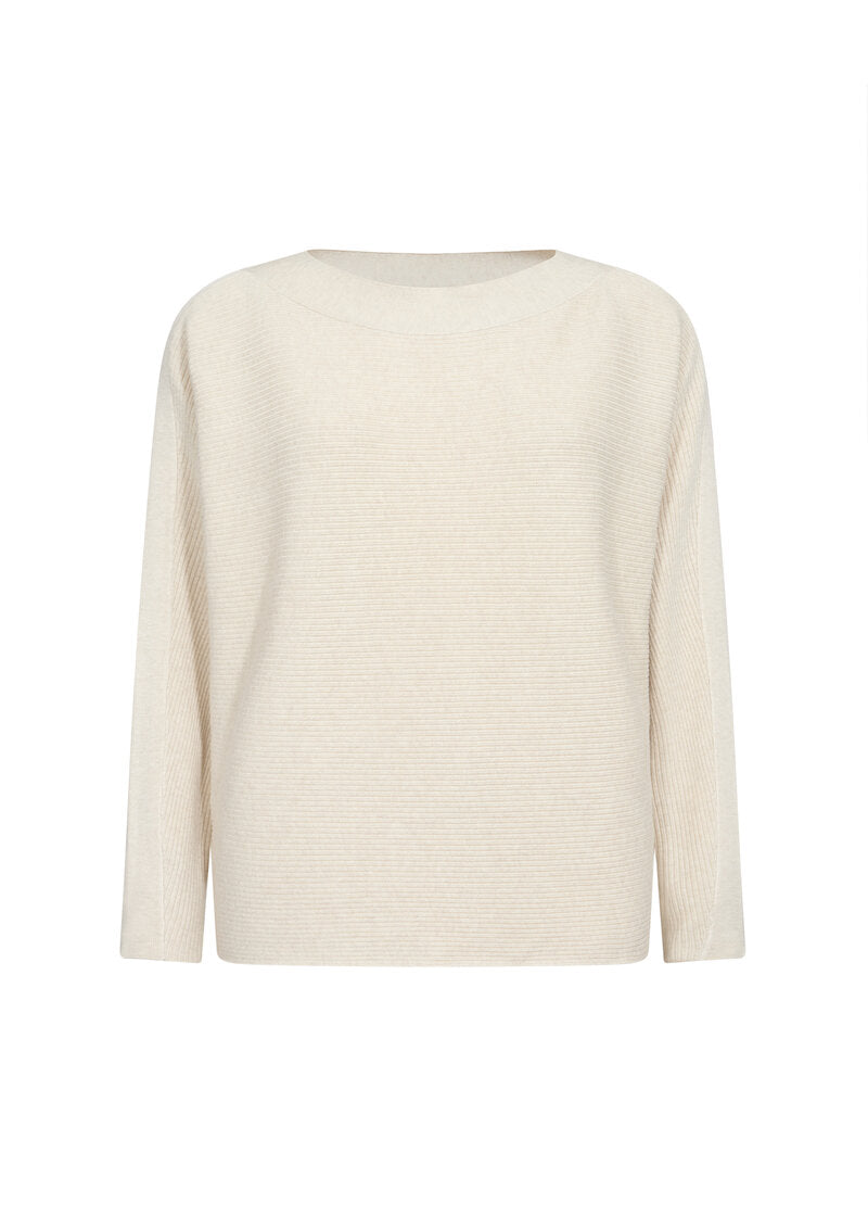 Dollie 663 Pullover Dam Cream Melange Soyaconcept