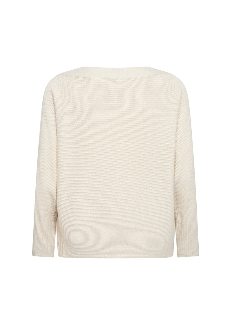 Dollie 663 Pullover Dam Cream Melange Soyaconcept