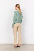 Dollie 663 Pullover Dam Mineral Green Melange Soyaconcept