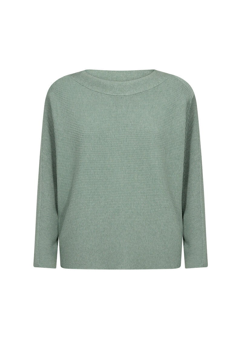 Dollie 663 Pullover Dam Mineral Green Melange Soyaconcept