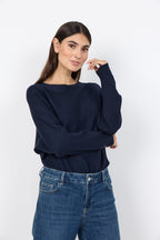 Dollie 663 Pullover Dam Navy Soyaconcept