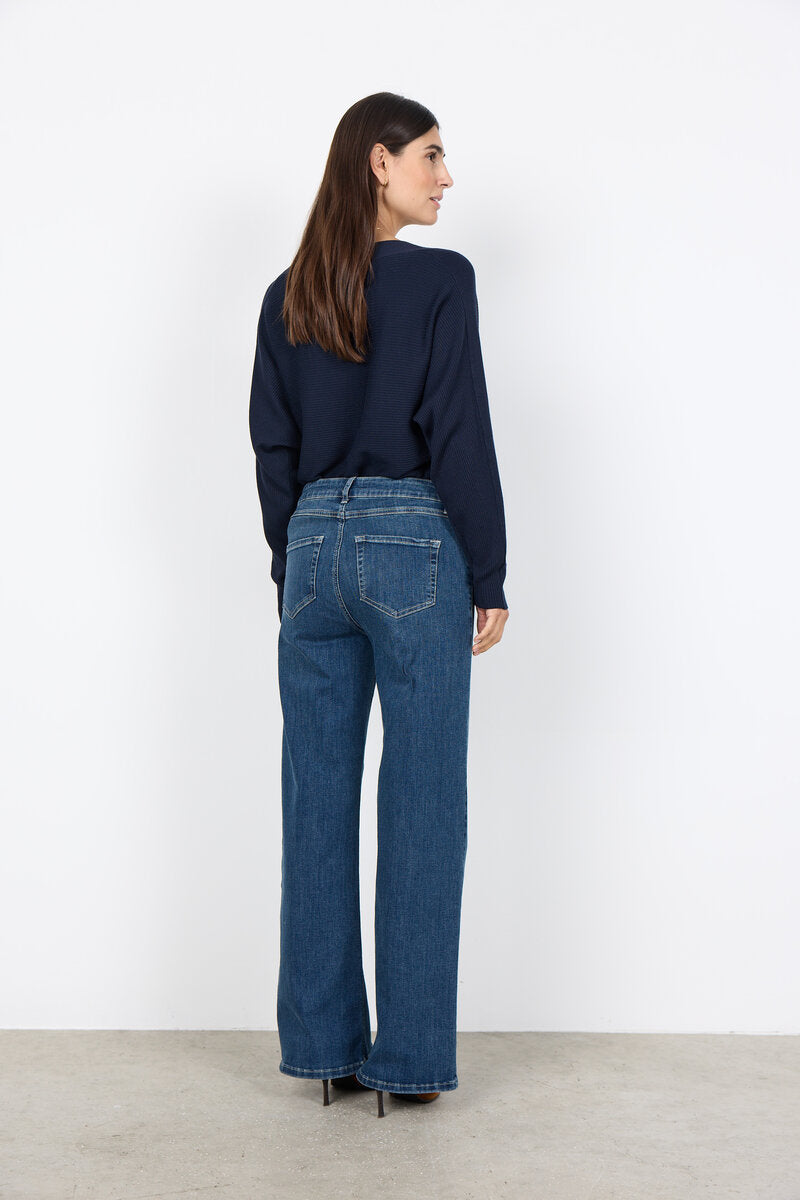 Dollie 663 Pullover Dam Navy Soyaconcept