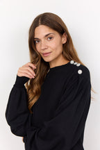Dollie 745 Jumper Ladies Black Soyaconcept