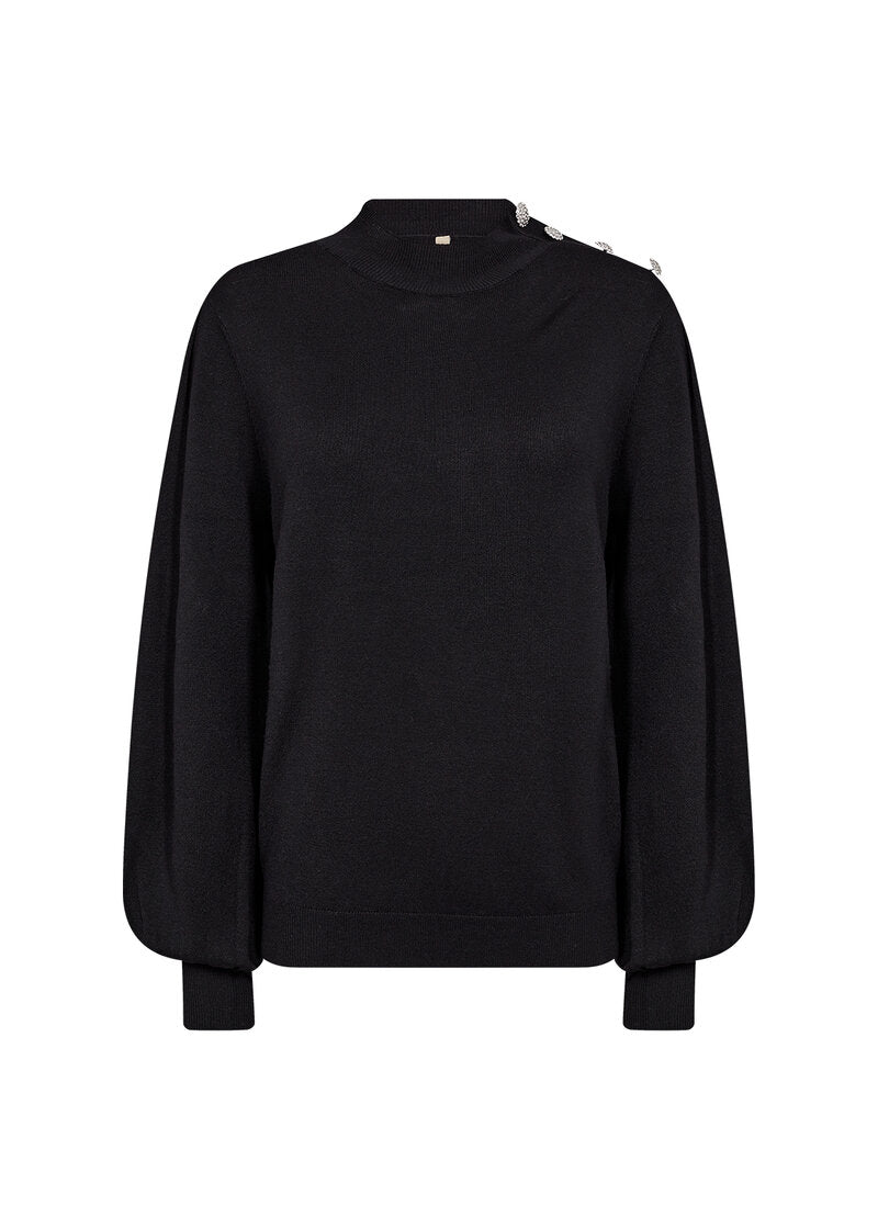 Dollie 745 Jumper Ladies Black Soyaconcept