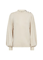 Dollie 745 Tröja Dam Cream Melange Soyaconcept