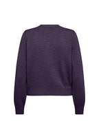 Dollie 746 Cardigan Dam Dark Grape Melange Soyaconcept
