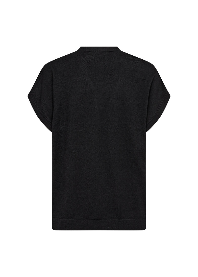 Dollie 757 V-Neck Pullover Women Black Soyaconcept