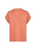 Dollie 757 V-Neck Pullover Women Mandarin Soyaconcept