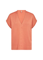 Dollie 757 V-Neck Pullover Women Mandarin Soyaconcept