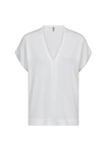 Dollie 757 V-Neck Pullover Women White Soyaconcept