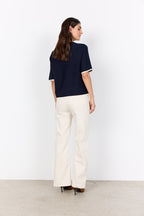 Dollie 793 Pullover Women Navy Combi Soyaconcept