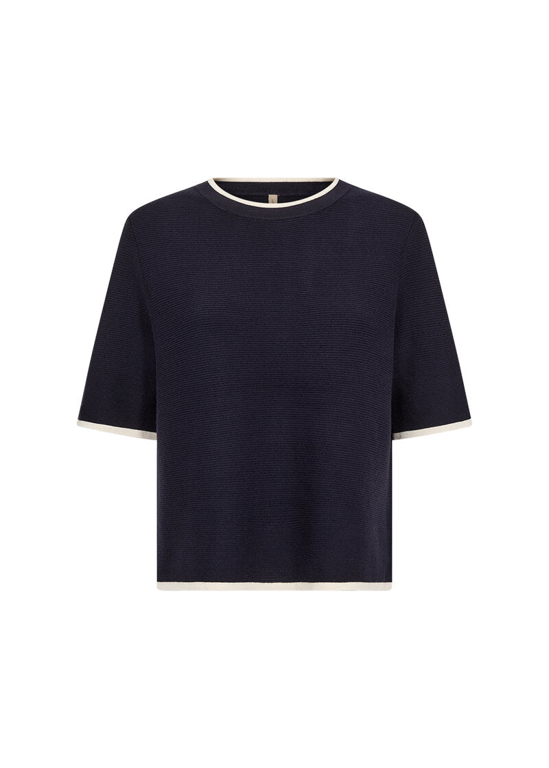 Dollie 793 Pullover Women Navy Combi Soyaconcept