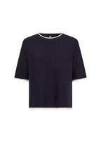 Dollie 793 Pullover Women Navy Combi Soyaconcept