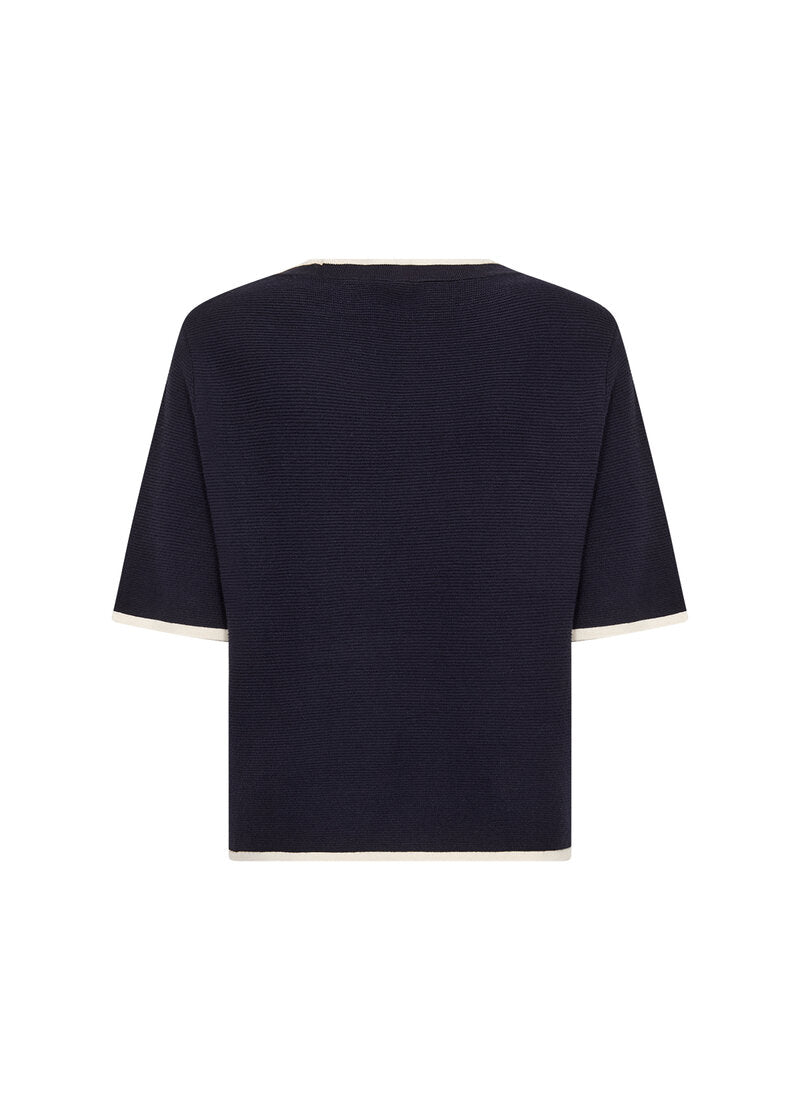 Dollie 793 Pullover Women Navy Combi Soyaconcept