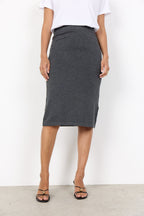 Dollie 798 Skirt Women Dark Earth Melange Soyaconcept
