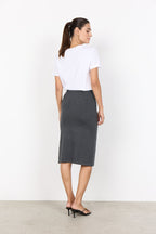 Dollie 798 Skirt Women Dark Earth Melange Soyaconcept
