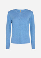 Dollie Cardigan Dam Bright Blue Melange Soyaconcept