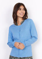 Dollie Cardigan Dam Bright Blue Melange Soyaconcept