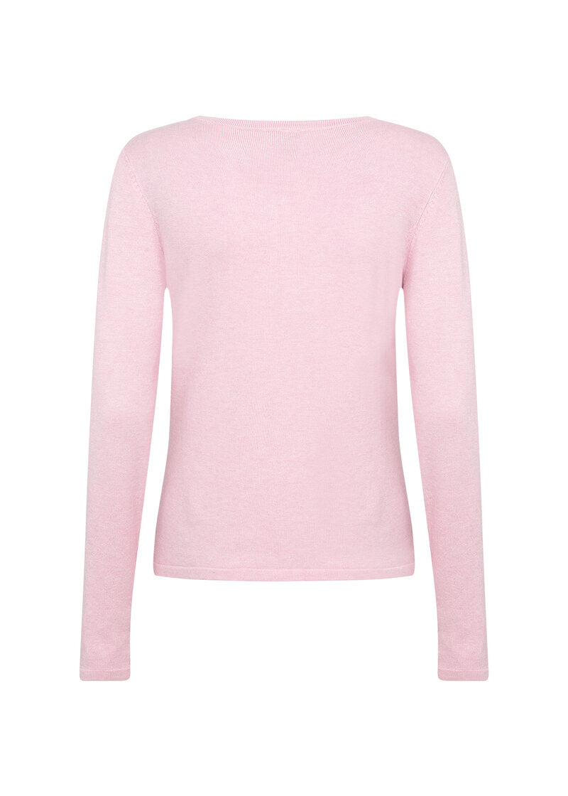 Dollie Cardigan Dam Rose Melange Soyaconcept
