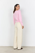 Dollie Cardigan Dam Rose Melange Soyaconcept
