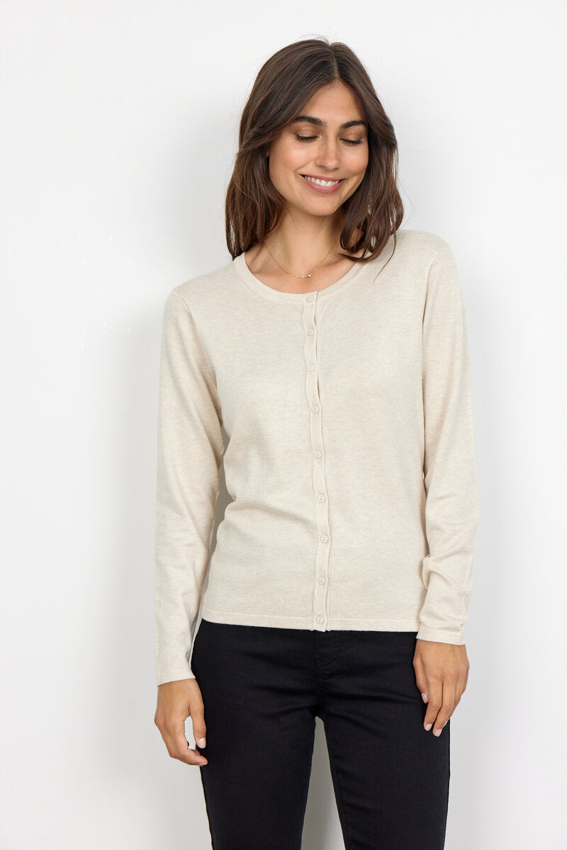 Dollie Cardigan Women Sand - Soyaconcept