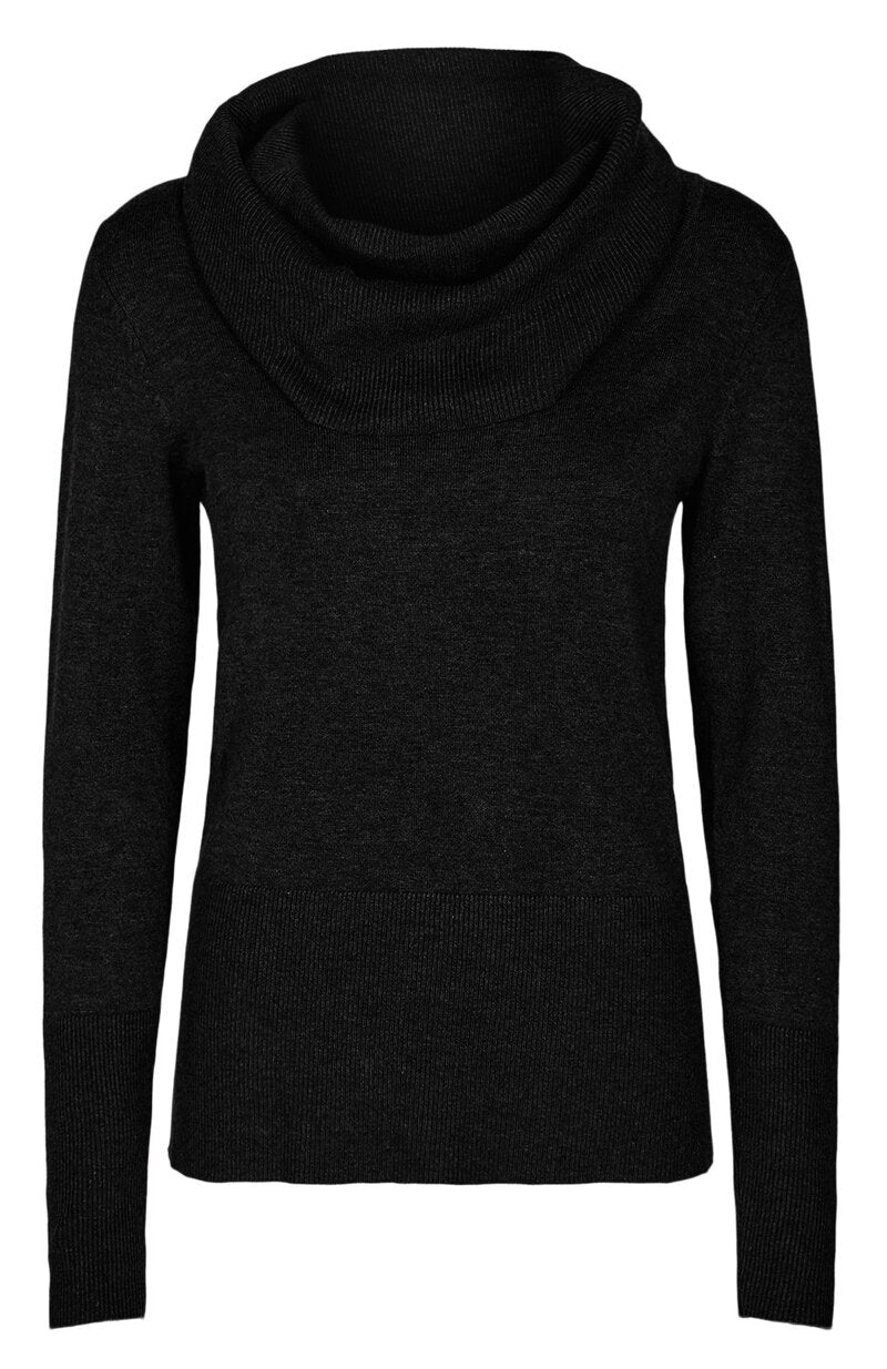 Dollie Pullover Dam Black - Soyaconcept