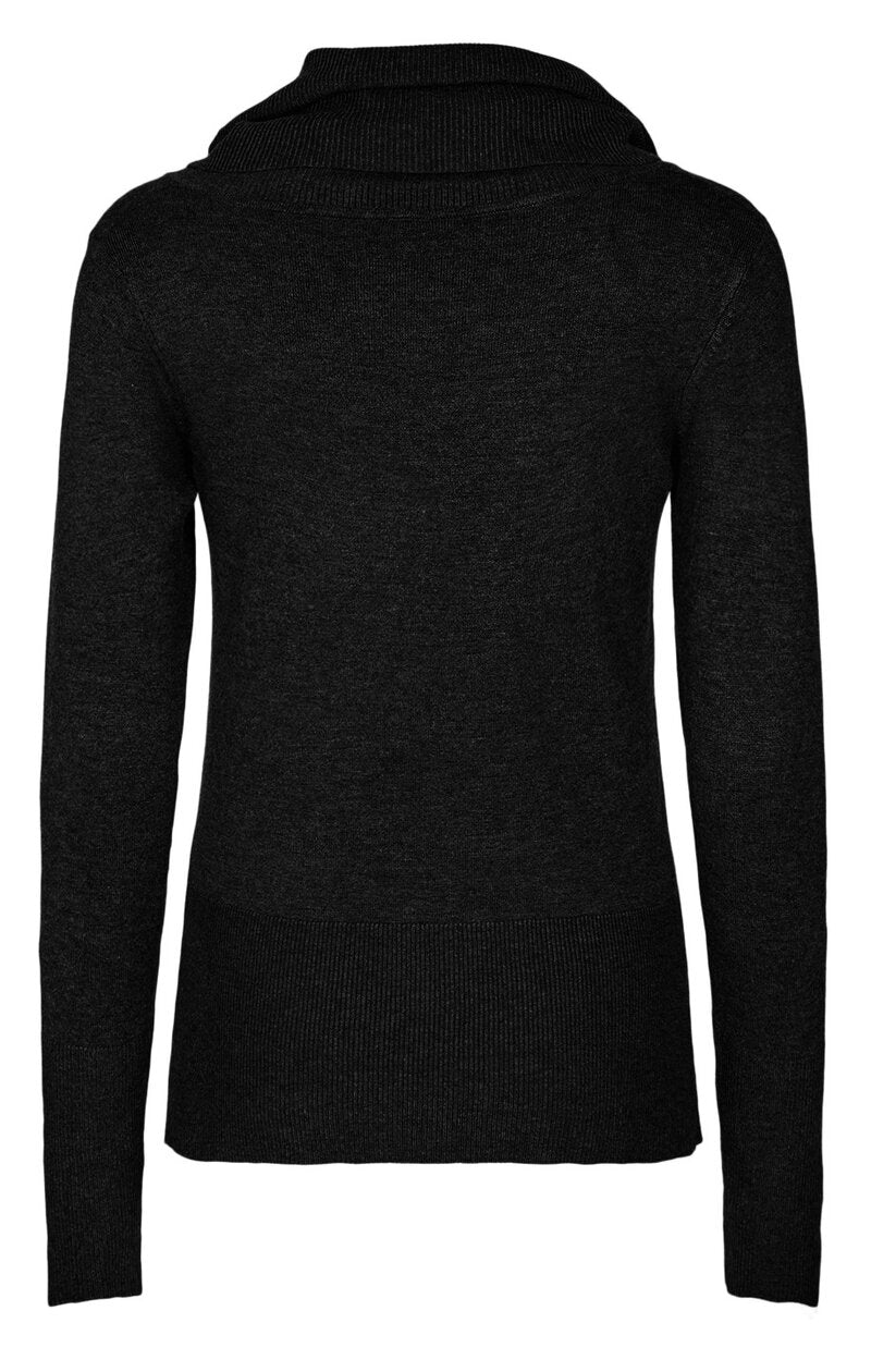 Dollie Pullover Dam Black - Soyaconcept