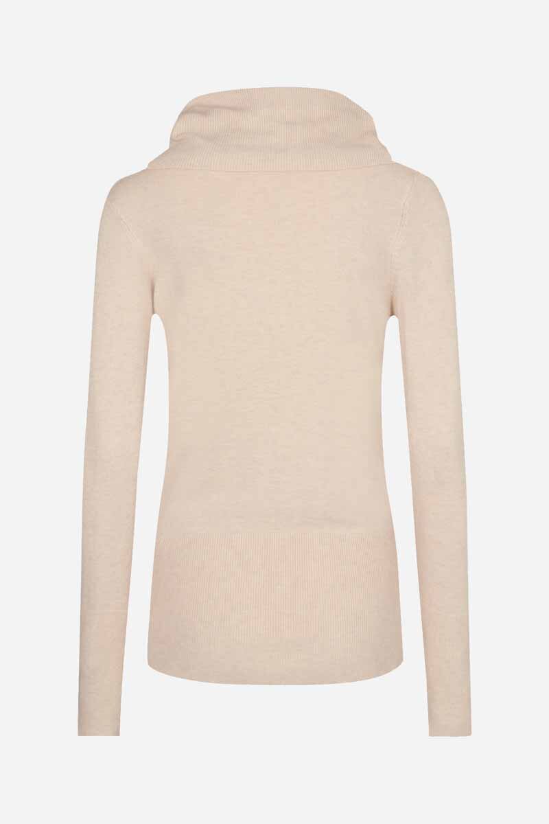 Dollie Pullover Women Cream Melange Soyaconcept